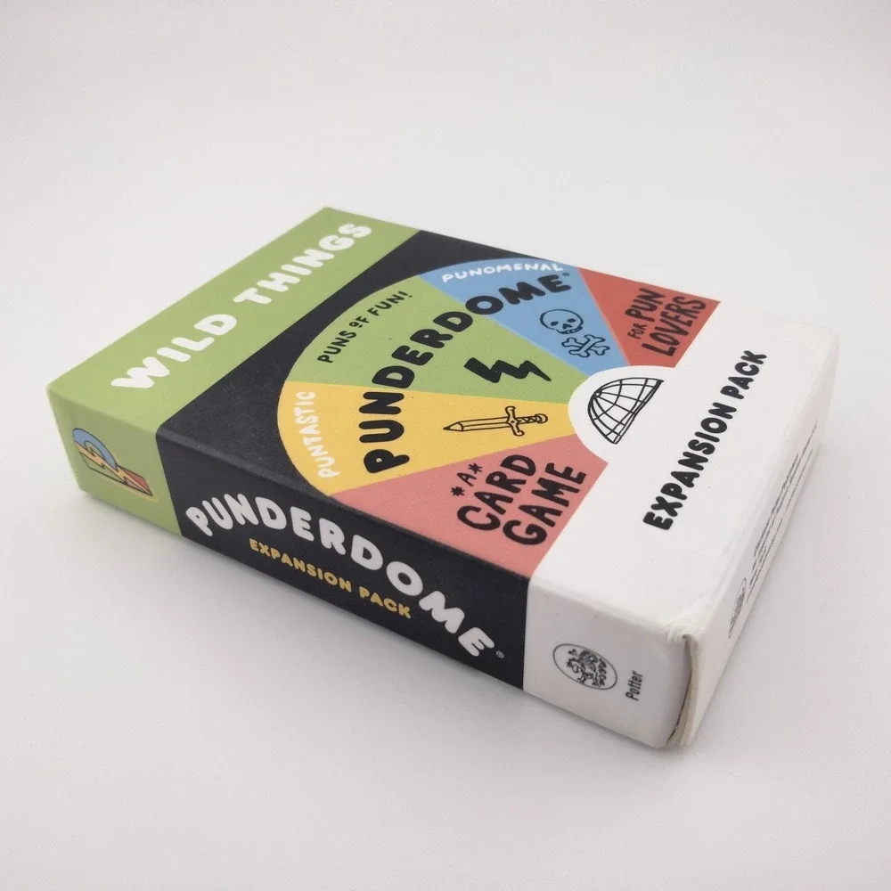 Punderdome Wild Things Expansion Pack:‎ 50 Cards Sealed - Clarkson Potter